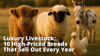 Luxury Livestock: 10 High-Priced Breeds That Sell Out Every Year