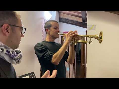 Savino dopo 4 Mesi dall'inizio delle lezioni di Tromba