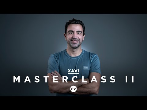 Xavi • Changing his position at Barcelona, Pep Guardiola's tactics and the third man • Masterclass
