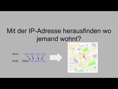 Kann man über die IP Adresse herausfinden wo jemand wohnt?