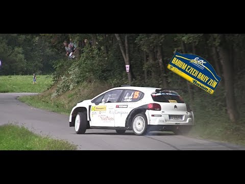 Barum Czech rally Zlín 2019 Arai crash