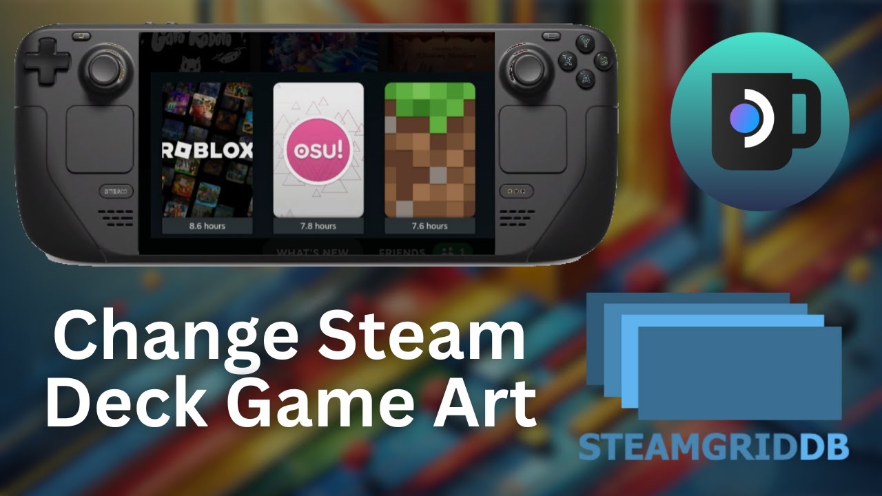 Change Game Art on Steam Deck! | Install Decky + SteamGridDB to Customize Game Cover Art!