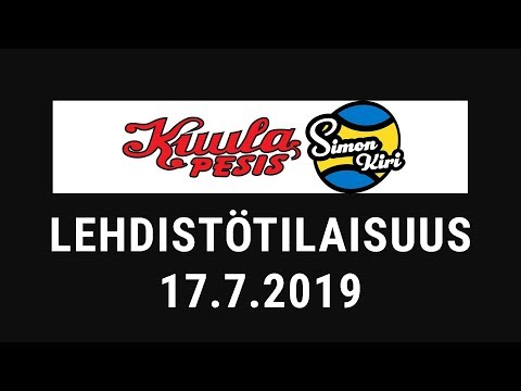 Lehdistötilaisuus: Kuula - SiKi 17.7.2019