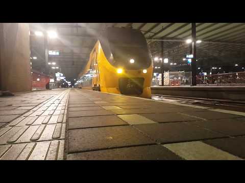 NS VIRMm 9469 leaving Eindhoven Central station.