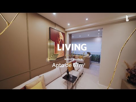 Living Infinity Nova Klabin | Conheça o Decorado 67m²