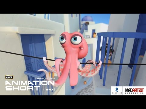 CGI 3D Animated Short Film “OKTAPODI” Super Cute & Funny Animation by GOBELINS