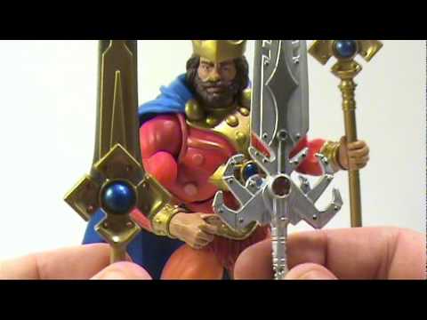 Video review of "He-man and the Masters of the Universe" Classics toy; King Randor