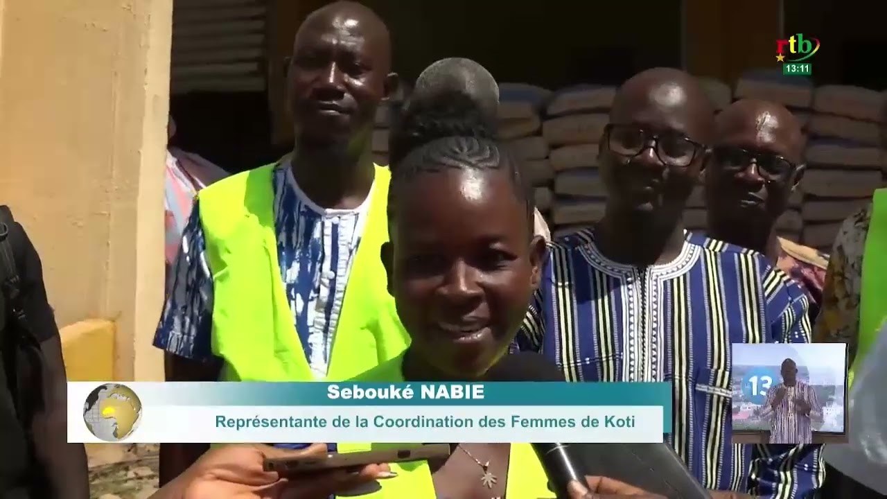 Les ressortissants de la commune rurale de Koti et l’union des jardiniers du Guiriko à Faso Mêbo