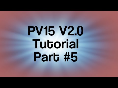 PV15 V2 tutorial session #2 - 3 / 3