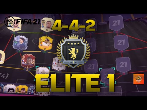 442 ELITE 1 CUSTOM TACTICS AND INSTRUCTIONS FIFA 21!| GOLD TO ELITE| WEEKEND LEAGUE GUIDE