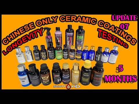 28 WAY CHINESE COATINGS LONGEVITY TEST  - UPDATE 07 - 5MONTHS