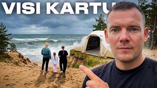 Pirmą Kartą Pasiėmiau Visą Šeimą Stovyklauti