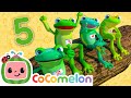 Five Little Speckled Frogs CoComelon Nursery Rhymes 123 For Kids Toddler Learning Kids Songs