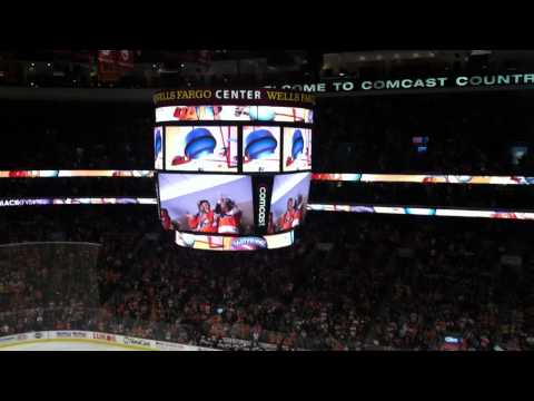 Flyers vs. Bruins 1/22/12 Goal 3