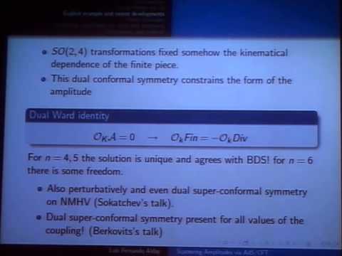 Luis Fernando Alday - Scattering amplitudes via AdS/CFT