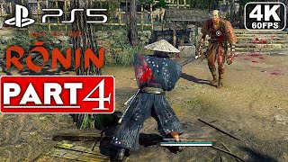 RISE OF THE RONIN Gameplay Walkthrough Part 4 [4K 60FPS PS5] - No Commentary (FULL GAME)