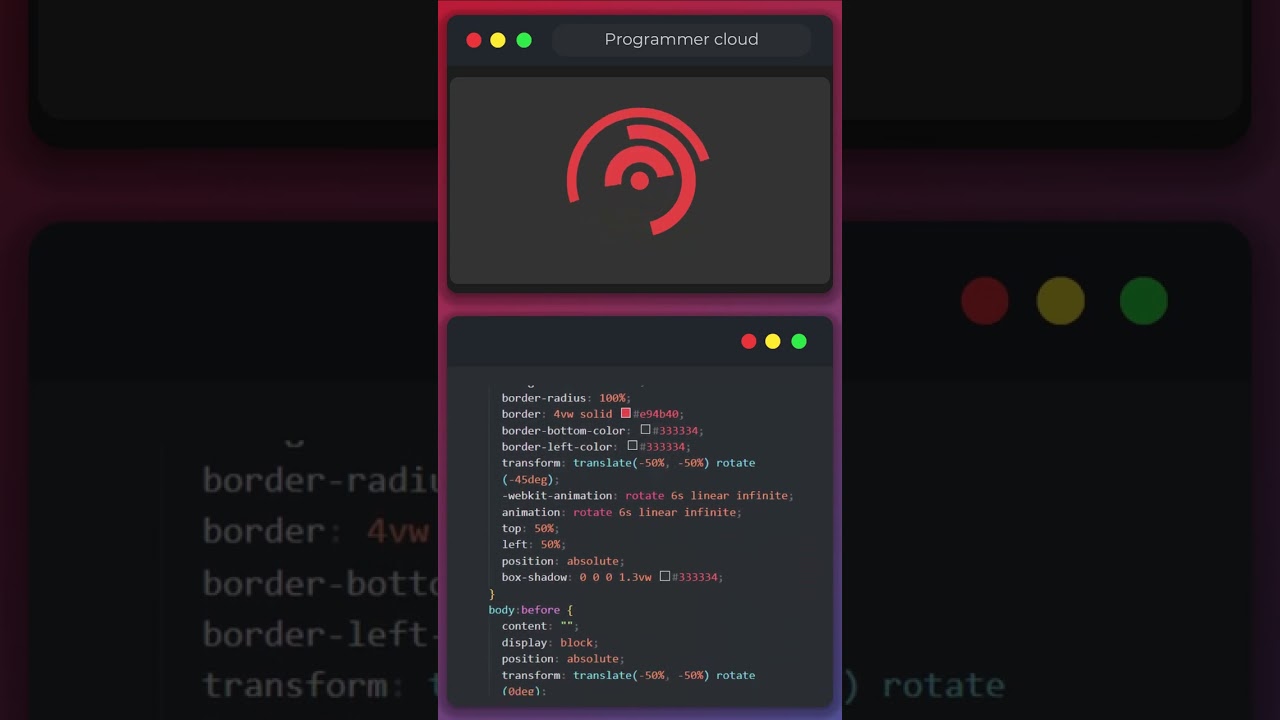 ⏳ Amazing Loading Animation with Pure CSS 🚀🌟