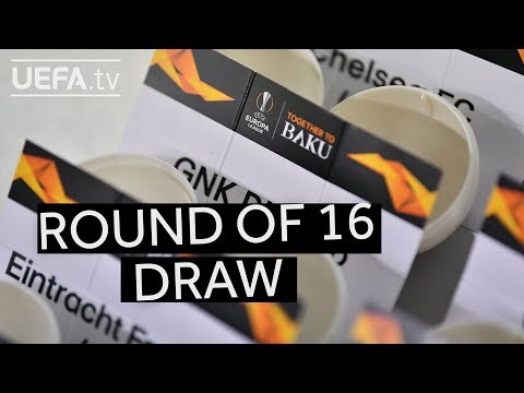 2018/19 UEFA Europa League round of 16 draw