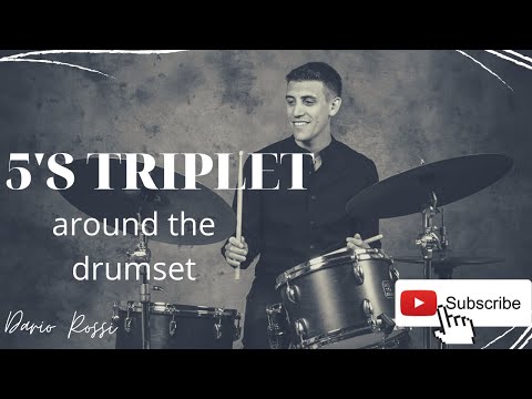 5s triplets around the drumset - by Ferenc Nemeth