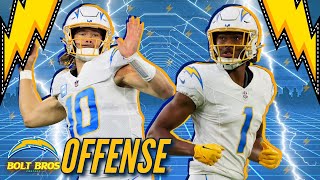 Offense: Chargers vs Packers | BOLT BROS | LA Chargers #chargers #nfl #football #lachargers #boltup