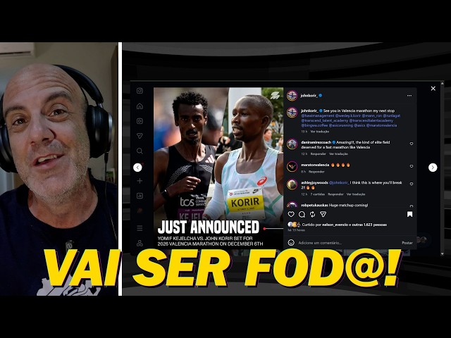 O duelo IMPERDÍVEL que vai ROLAR na MARATONA DE VALÊNCIA!