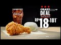Iklan KFC Crazy Deal 18181