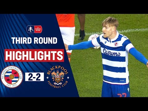 FC Reading 2-2 FC Blackpool   ( The Emirates FA Cu...