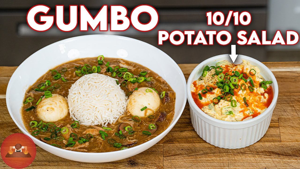 Chicken and Sausage Gumbo With Perfect Potato Salad | 50 States, 50 Plates | Louisiana