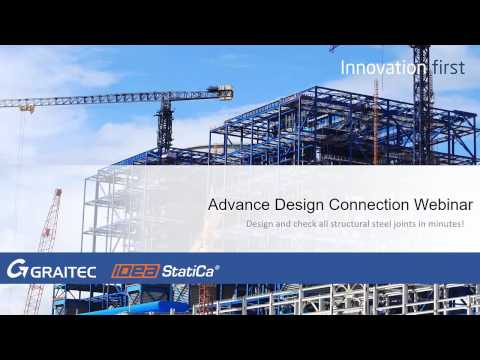 Advance Design Connection, design and check all structural steel joints in minutes