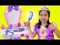 Jannie Pretend Play PRINCESS Dress Up W Makeup Toys