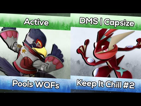 Active (Falco) vs DMS | Capsize (Greninja) - Keep It Chill #2 Smash Ultimate Pools Winners QFs