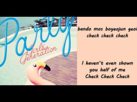 SNSD Check Lyrics [ROM/ENG]