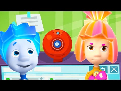 The Video Call | The Fixies | Cartoons for Children - Kingdom Kids Zone, Little Learners - The Fixies