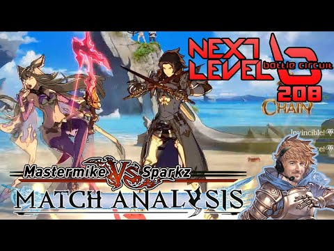 GBVS Match Analysis: NLBC 208 - Mastermike vs. Sparkz
