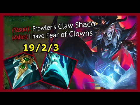 Prowler's Shaco is Freewin