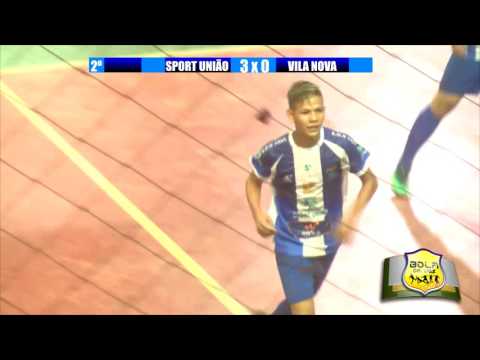 Sport União 5x0 Vila Nova - X Copa SOS Vida de Futsal de Altamira Sub-20  2017.