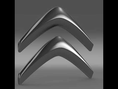 3D Model of Citroen Logo v1 Review