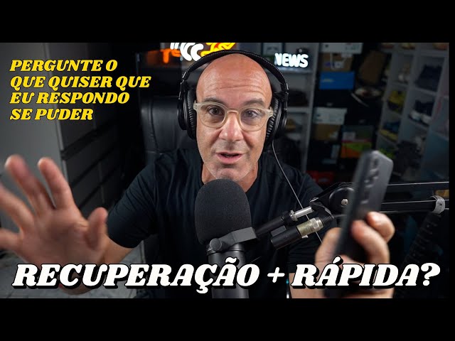 O QUE EU USO para ME RECUPERAR MAIS RÁPIDO?