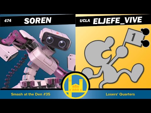 474 | soren vs. UCLA | eljefe_vive — Smash at the Den #35 Losers' Quarters