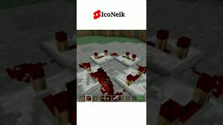 How to make automatic redstone repeater in Minecraft #IcoNeik #SHORT