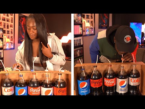 Coke vs Pepsi Blind Taste Test Challenge!