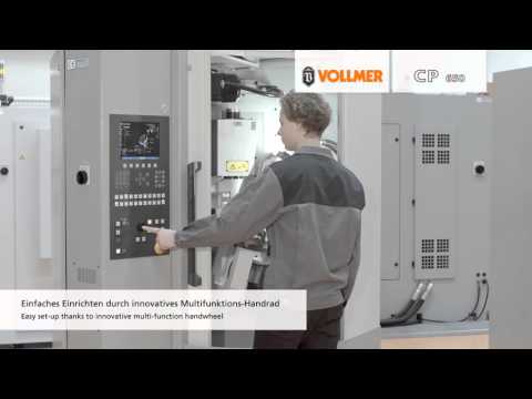 Machine for sharpening circular saws // Handling and Operation // VOLLMER CP 650