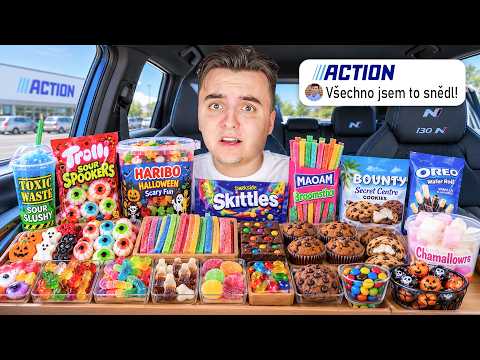 Ochutnal jsem Všechny Sladkosti v Actionu!