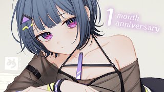 【 雑談 】１ヶ月記念🎉✨！！飲酒雑談～🍺！！！【小清水 透 / にじさんじ】のサムネイル