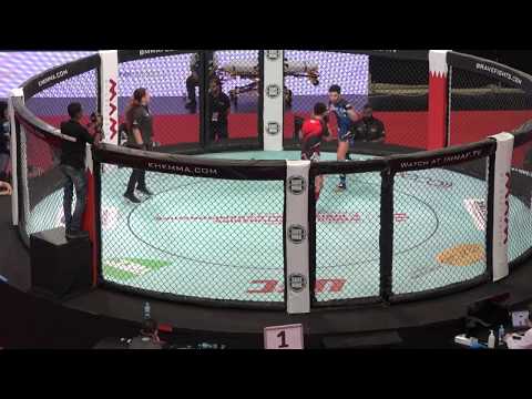 Eoghan Chelmiah (Ireland) VS Alibi Temirtassov (Kazakhstan) | 2018 IMMAF Worlds - Bahrain