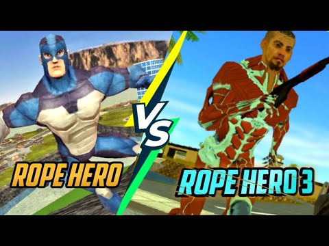 Rope hero vs Rope hero 3 | Naxeex | Arshad-Gamer |