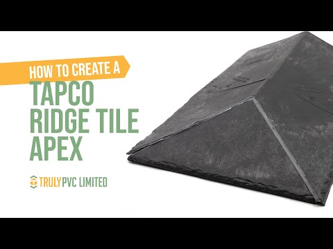 How to Create a Tapco Ridge Tile Apex