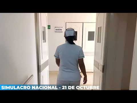 🚨 SIMULACRO NACIONAL DE EVACUACIÓN – 21 DE OCTUBRE