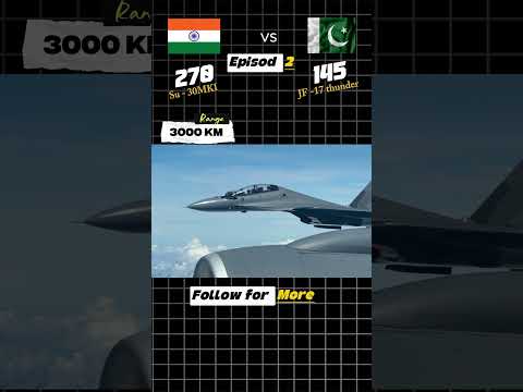 🇮🇳 Su-30MKI vs 🇵🇰 JF-17 Thunder – Sky Giants Go Head-to-Head | Air Force Comparison 2025