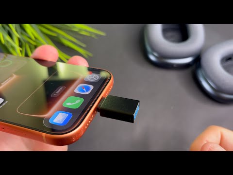 iPhone 17 Pro/Pro Max - How to Connect Usb Flash Drive (Not USB C)